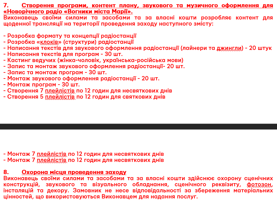14-ти метровая ель и декор: куда уйдут бюджетные деньги Мариуполя под Новый год