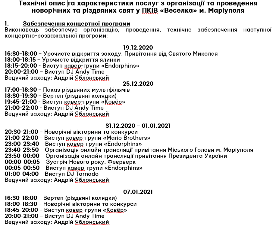 14-ти метровая ель и декор: куда уйдут бюджетные деньги Мариуполя под Новый год