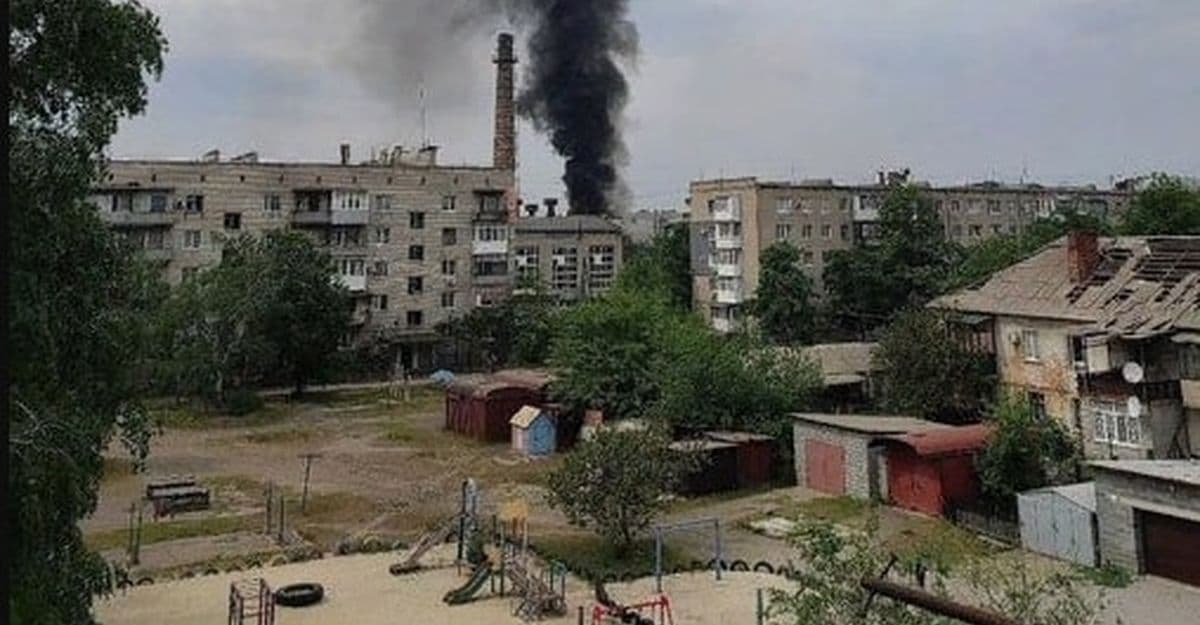 лиман в огне