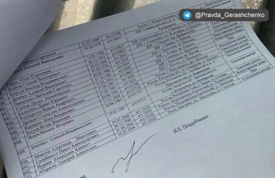 погибшие рашисты