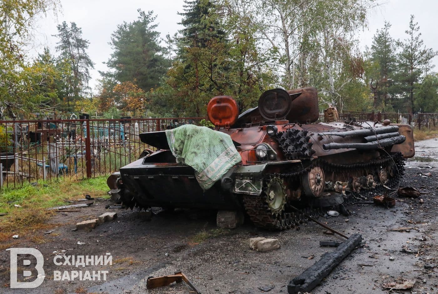 Святогірськ техніка окупантів