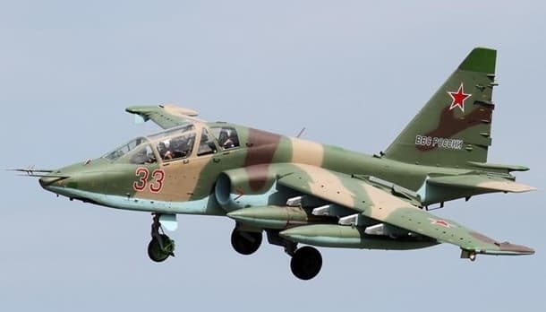 ЗСУ збили російський літак Су-25