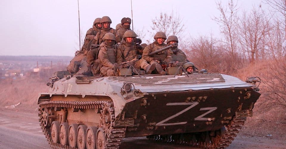 техніка окупантів рф