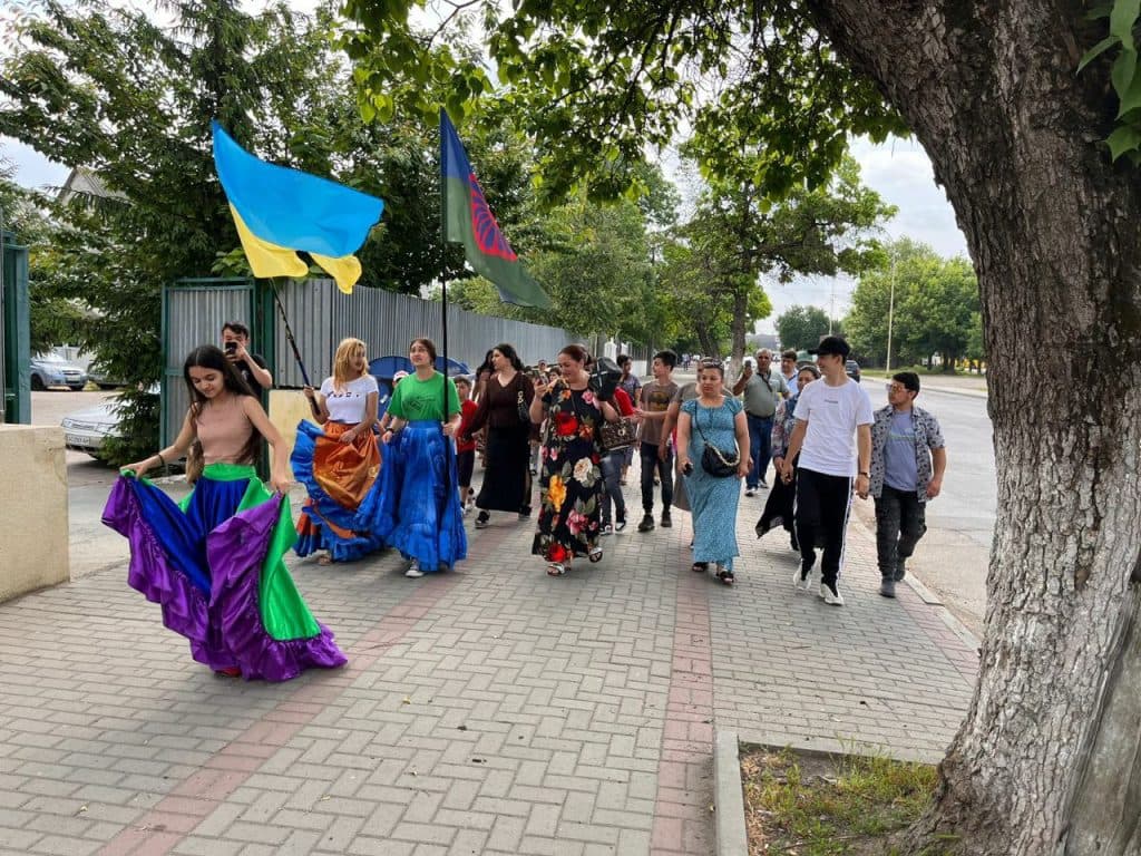 Роми ВПО та роми Ужгорода на святкуванні Міжнародного дня ромів