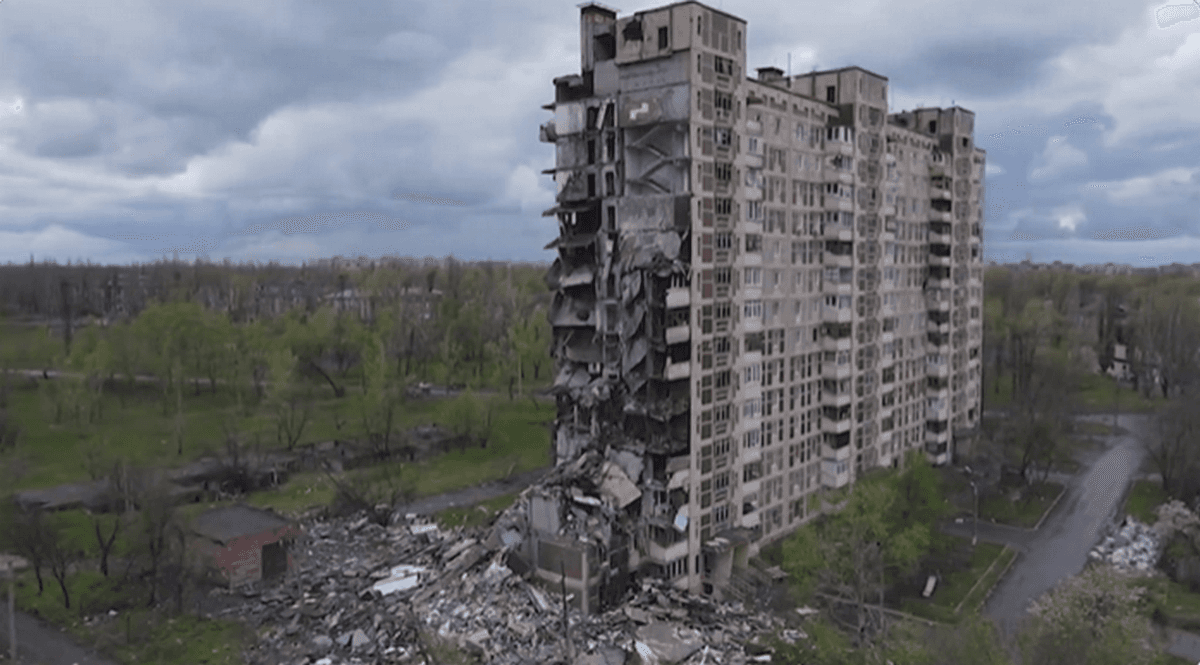 Міноборони Британії показало руйнування Авдіївки (відео)