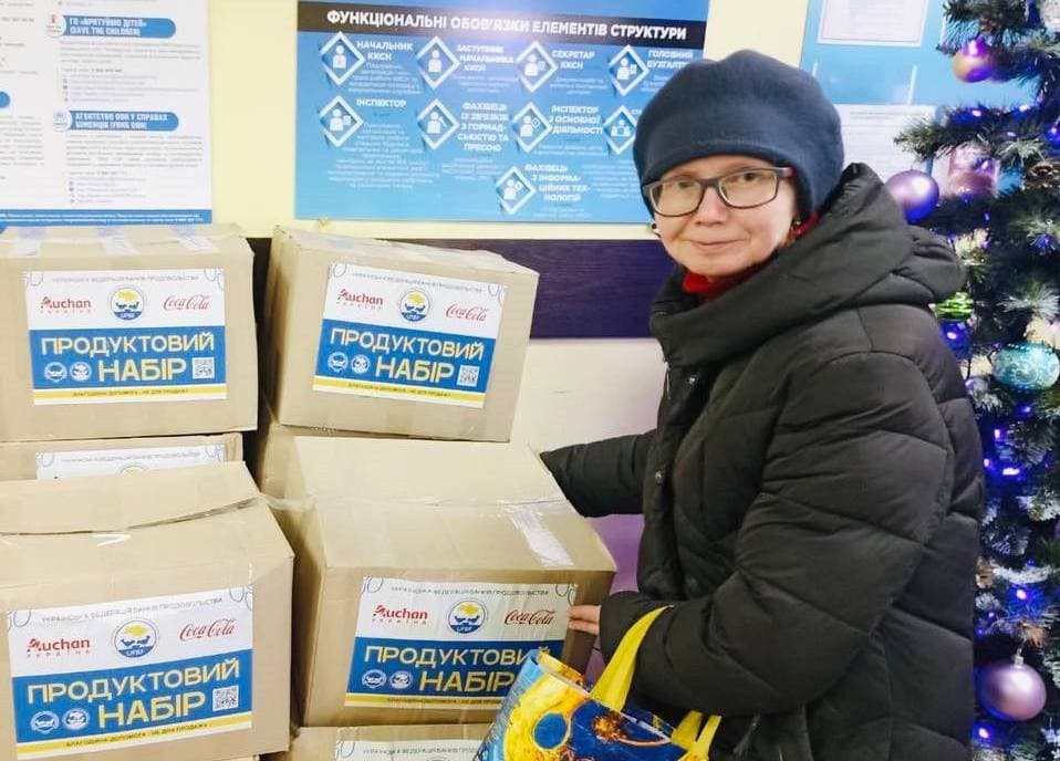 До Покровська надійшли продуктові набори від благодійників (фото)