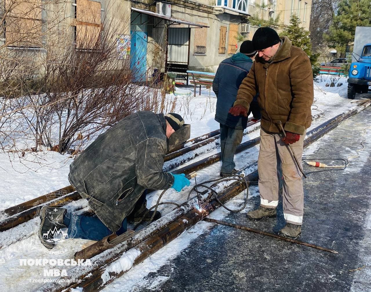 Покровськ, тепломережі