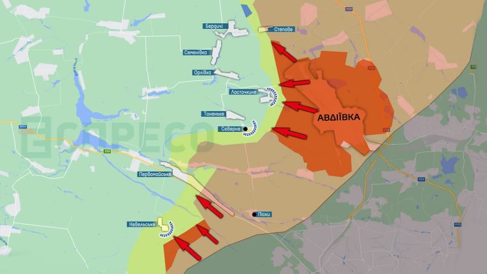 війна, Авдіївка