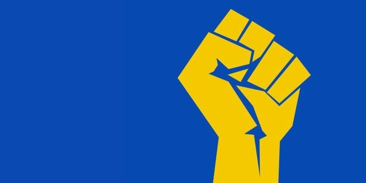 жовта стрічка кулак
