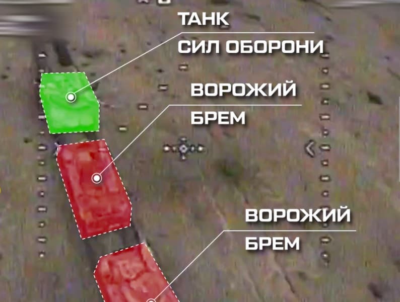 Азовці ліквідували ворожі машини, які намагалися вкрасти танк українців Leopard поблизу Тернів (відео)