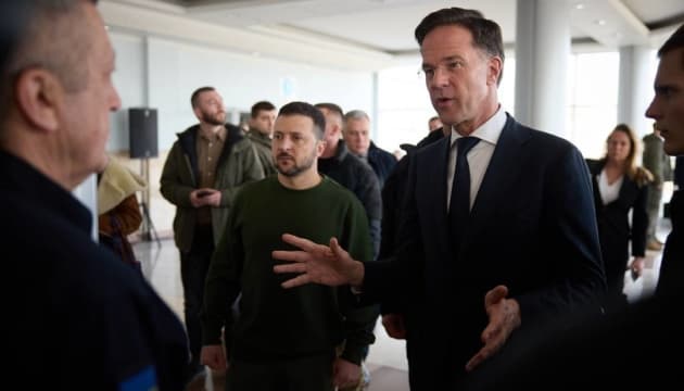 Зеленський, Рютте