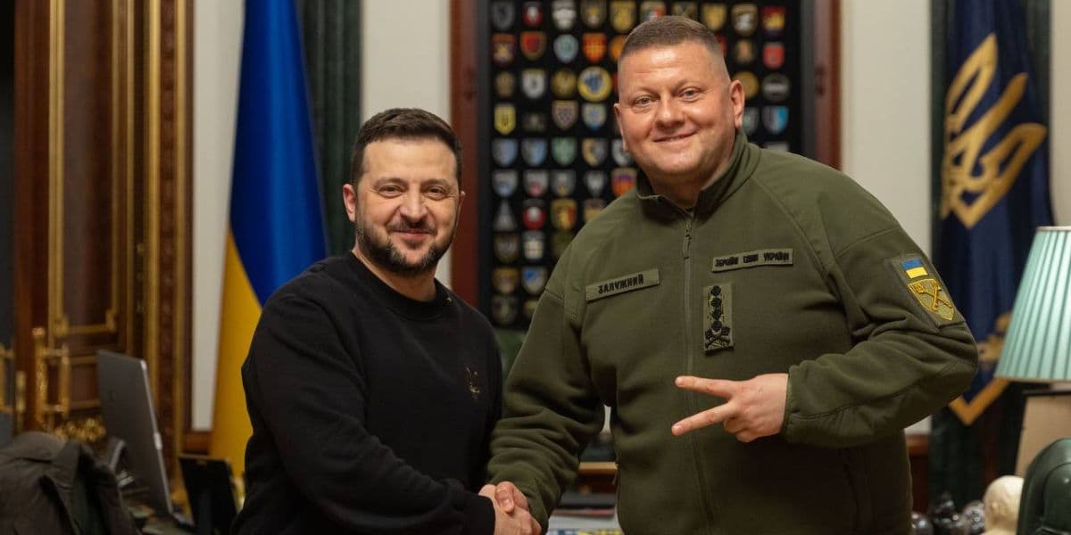 зеленський та залужний