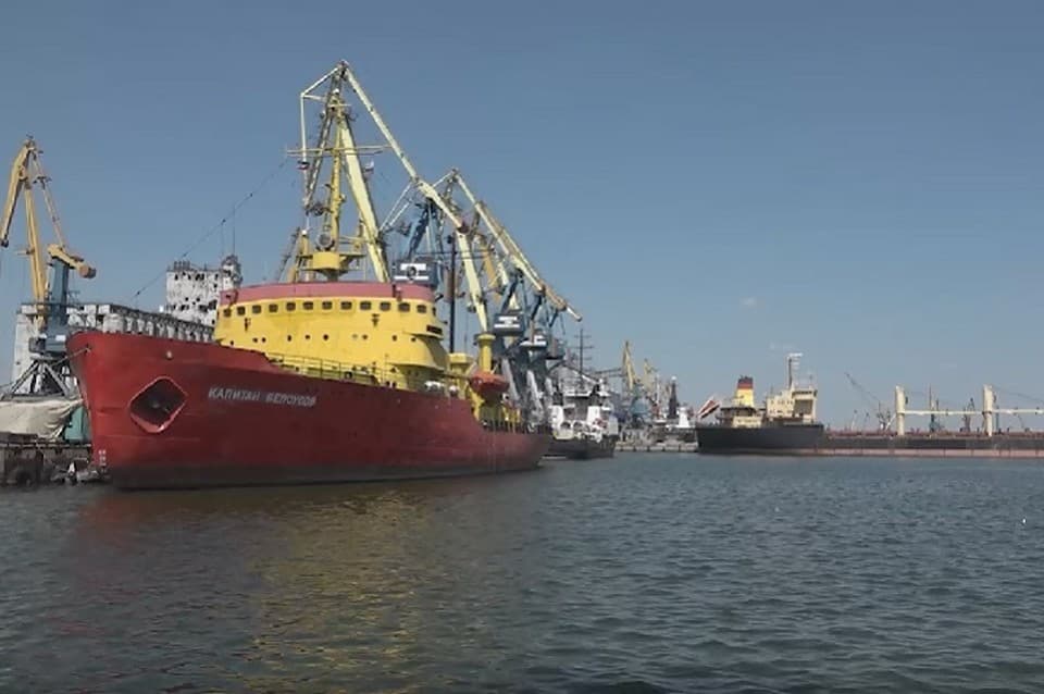 порт окупованого маріуполя
