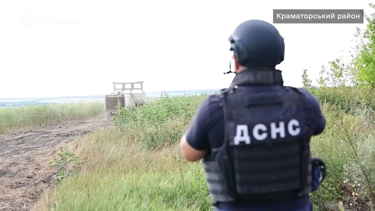Фото: скриншот з відео Головного управління ДСНС у Донецькій області