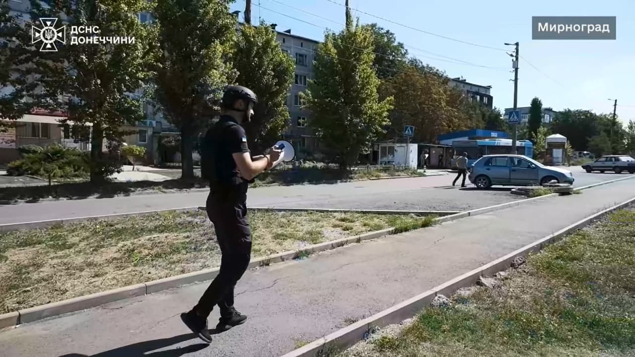Фото: скриншот з відео Головного управління ДСНС у Донецькій області
