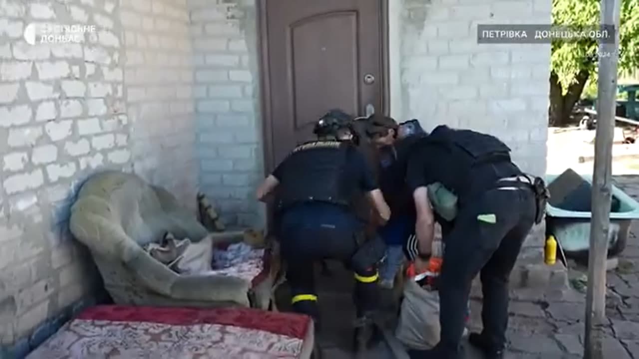 Фото: скриншот з відео Головного управління ДСНС у Донецькій області