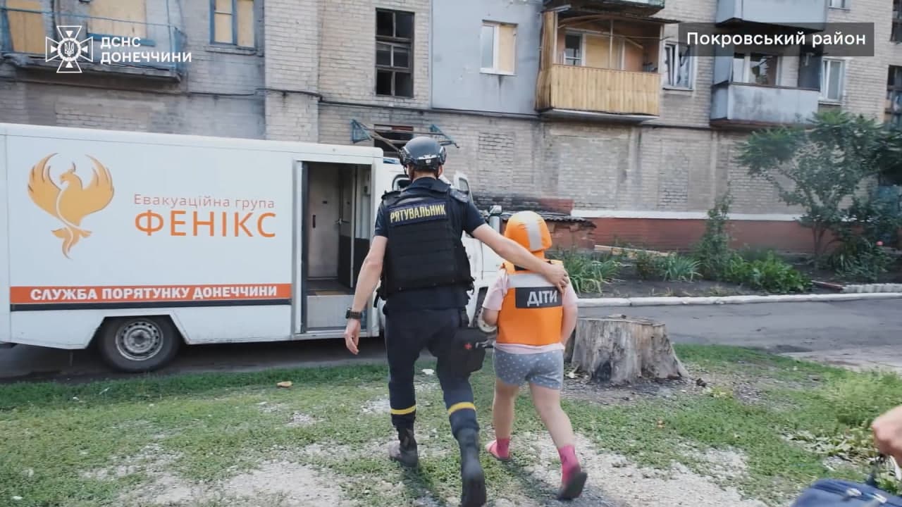 Фото: скриншот з відео Головного управління ДСНС у Донецькій області