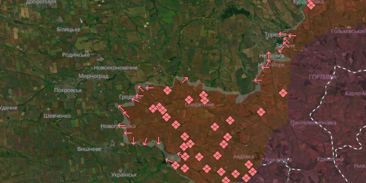 мапа донеччини