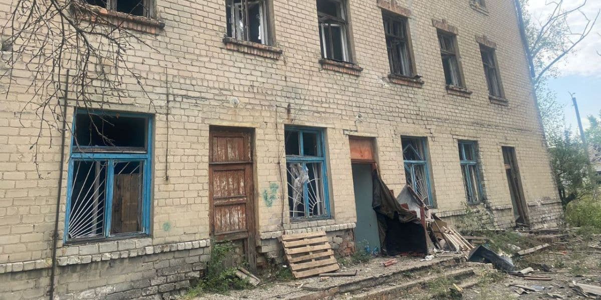 обстріл Українська 0