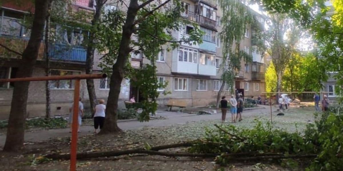 обстріл донеччини