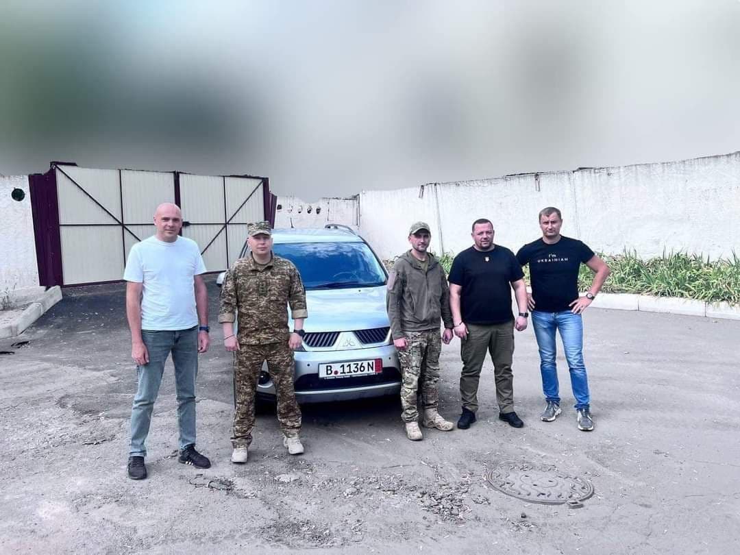 Бійці бригади Рубіж отримали позашляховик