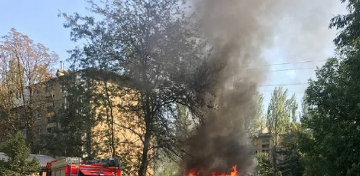 Окуповану Донеччину охопили пожежі