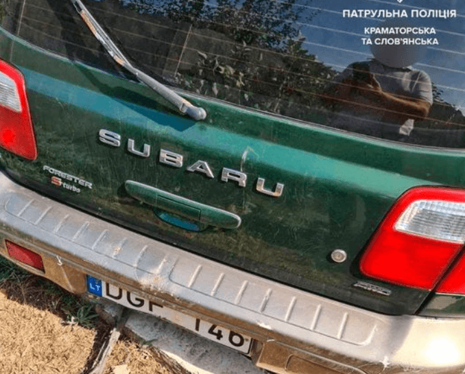 У Краматорську розшукують водія, який скрився з місці ДТП