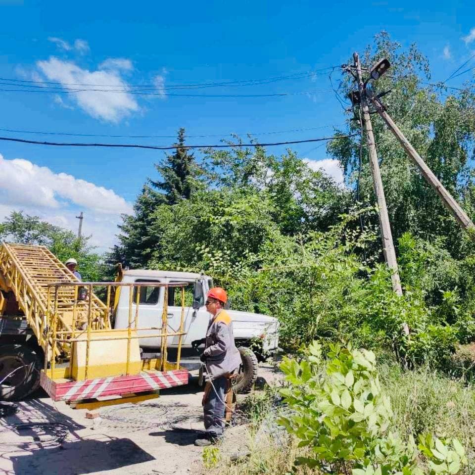 Покровськ світло