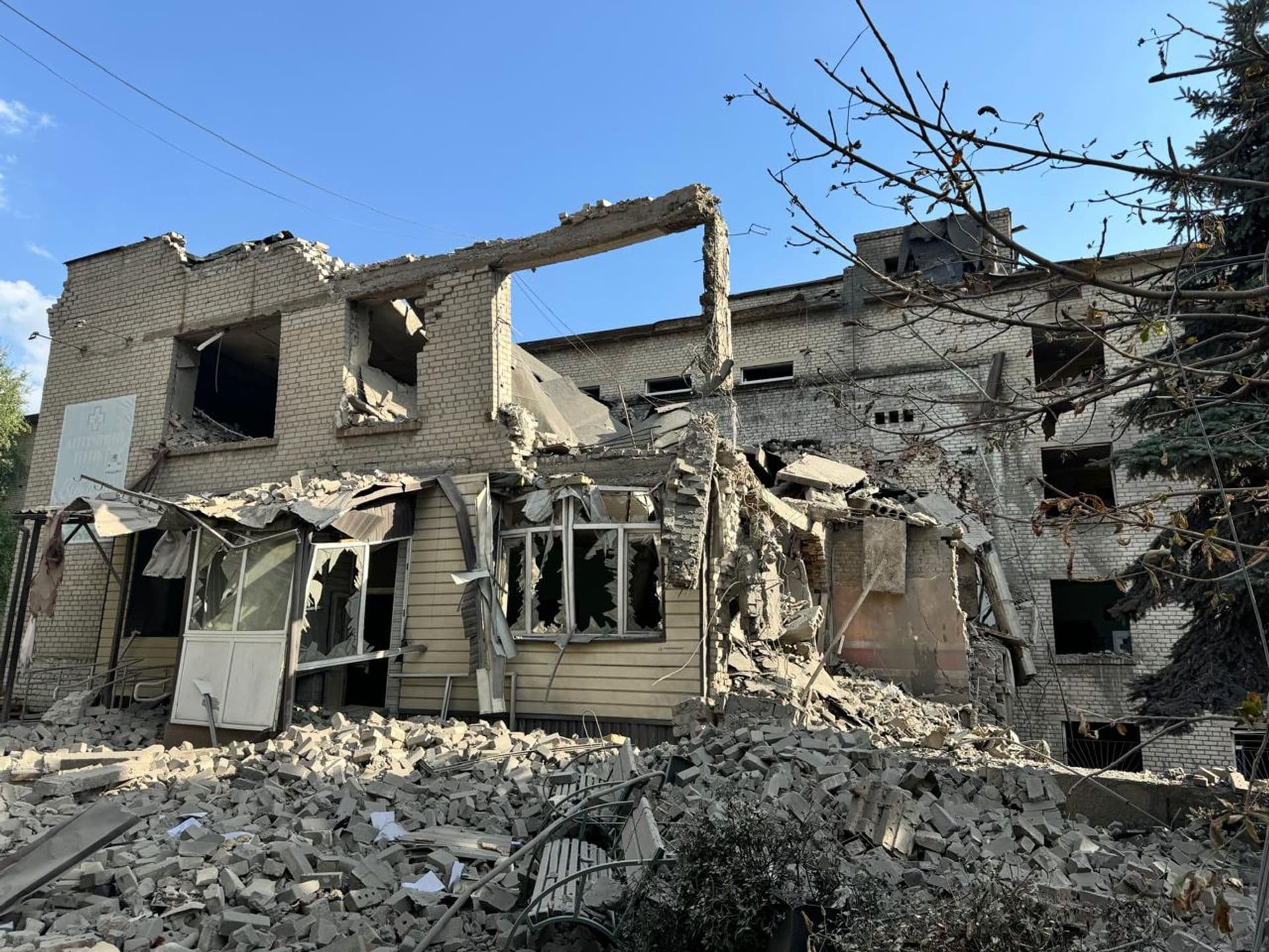 обстріл мирнограда 1