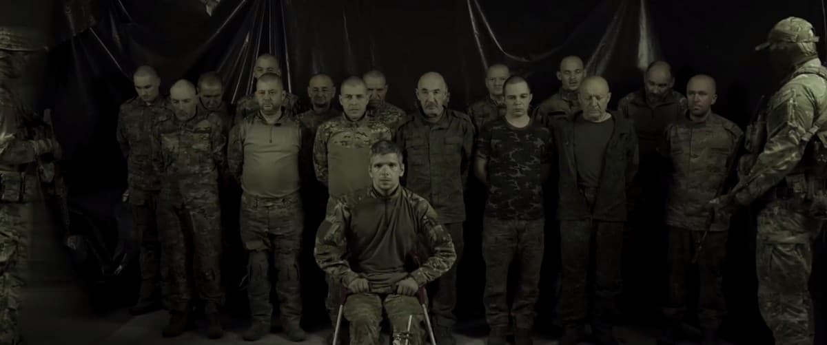 Бійці "Азову" взяли у полон 17 російських військових на Торецькому напрямку (відео)