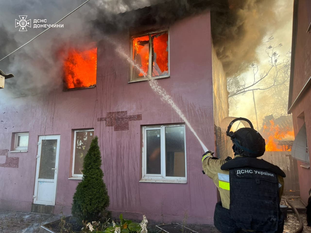 Пожежа у Мирнограді