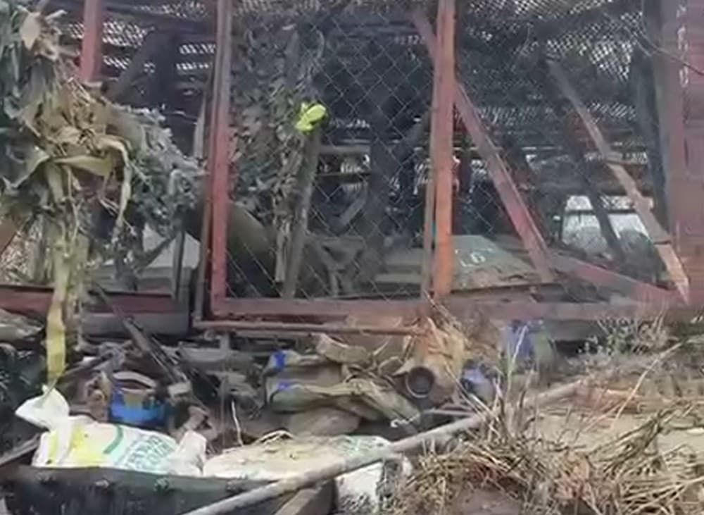 На Сіверському напрямку українські танкісти затрофеїли рідкісний російський танк (відео)