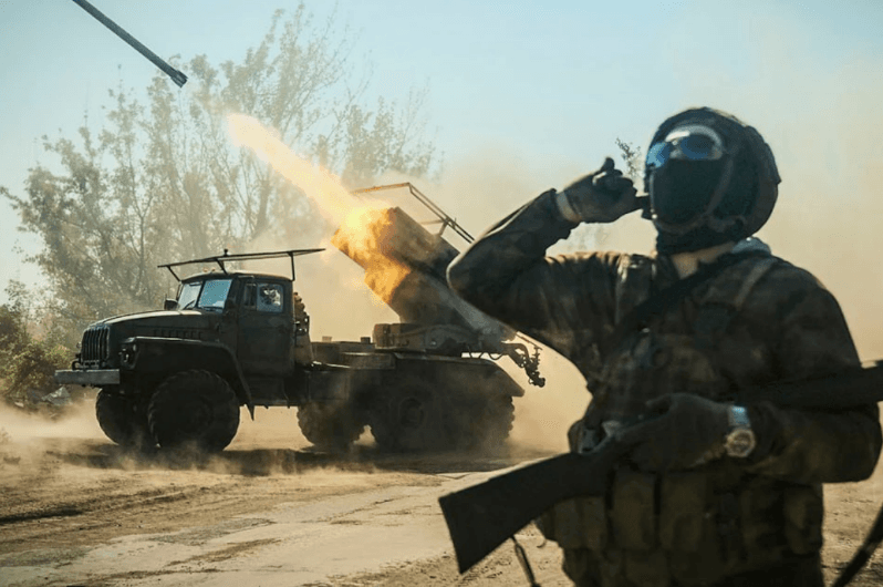 російський град