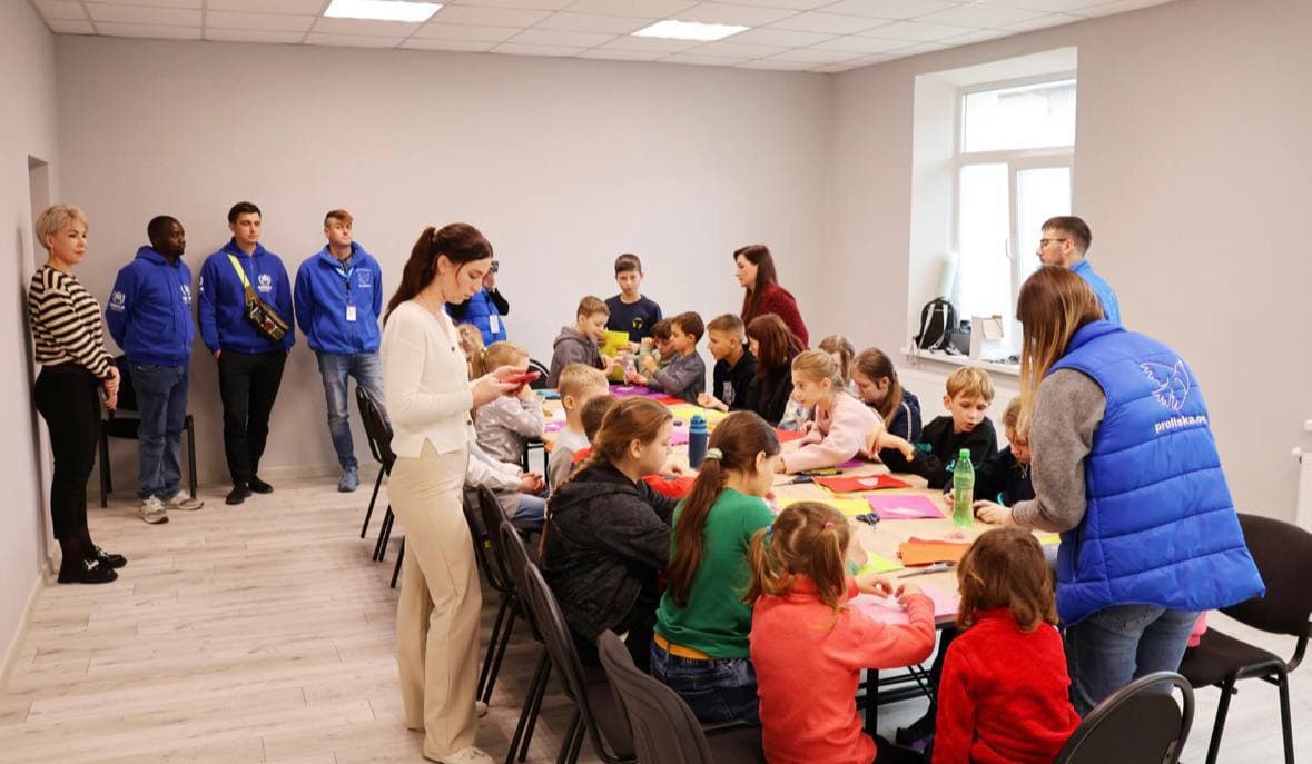 На Вінниччині відкрився простір для дітей ВПО