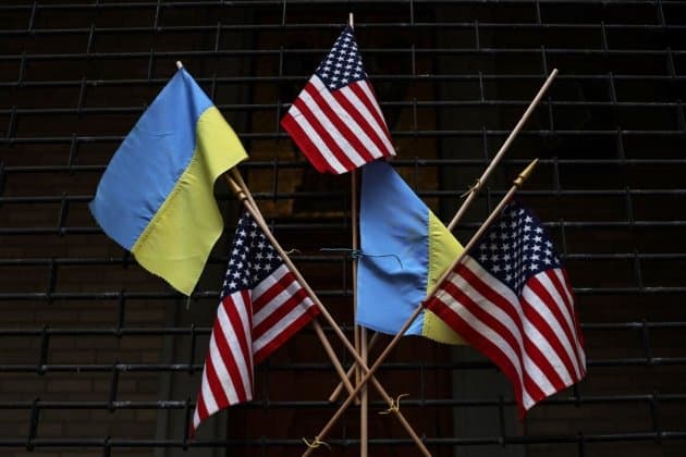 прапори україни та сша