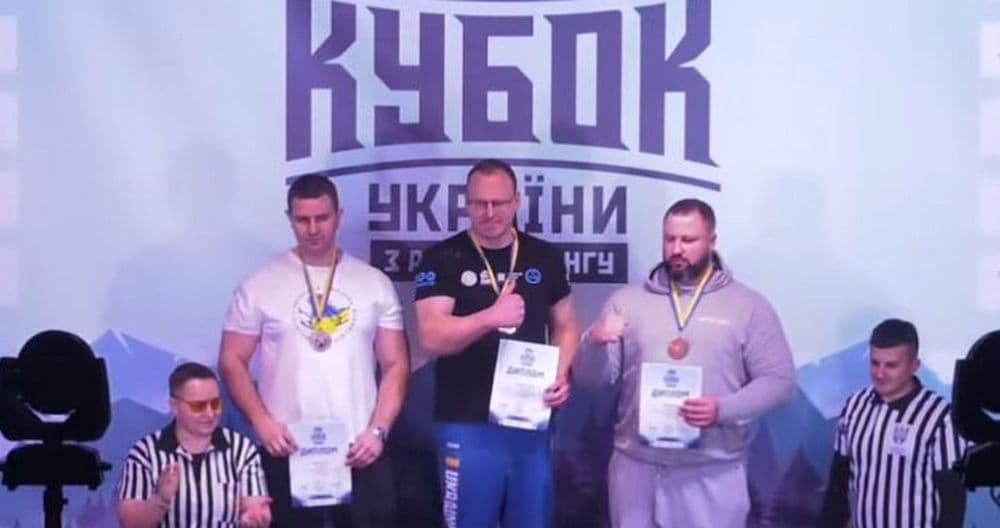 Маріуполець став переможцем України на кубку з армреслінгу