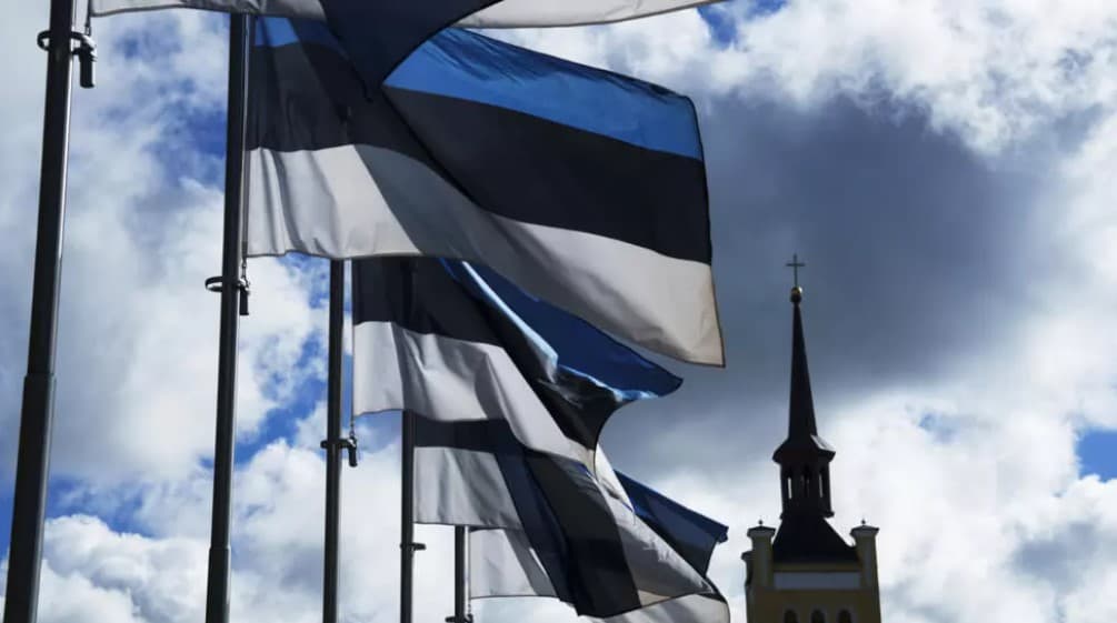 Естонські прапори