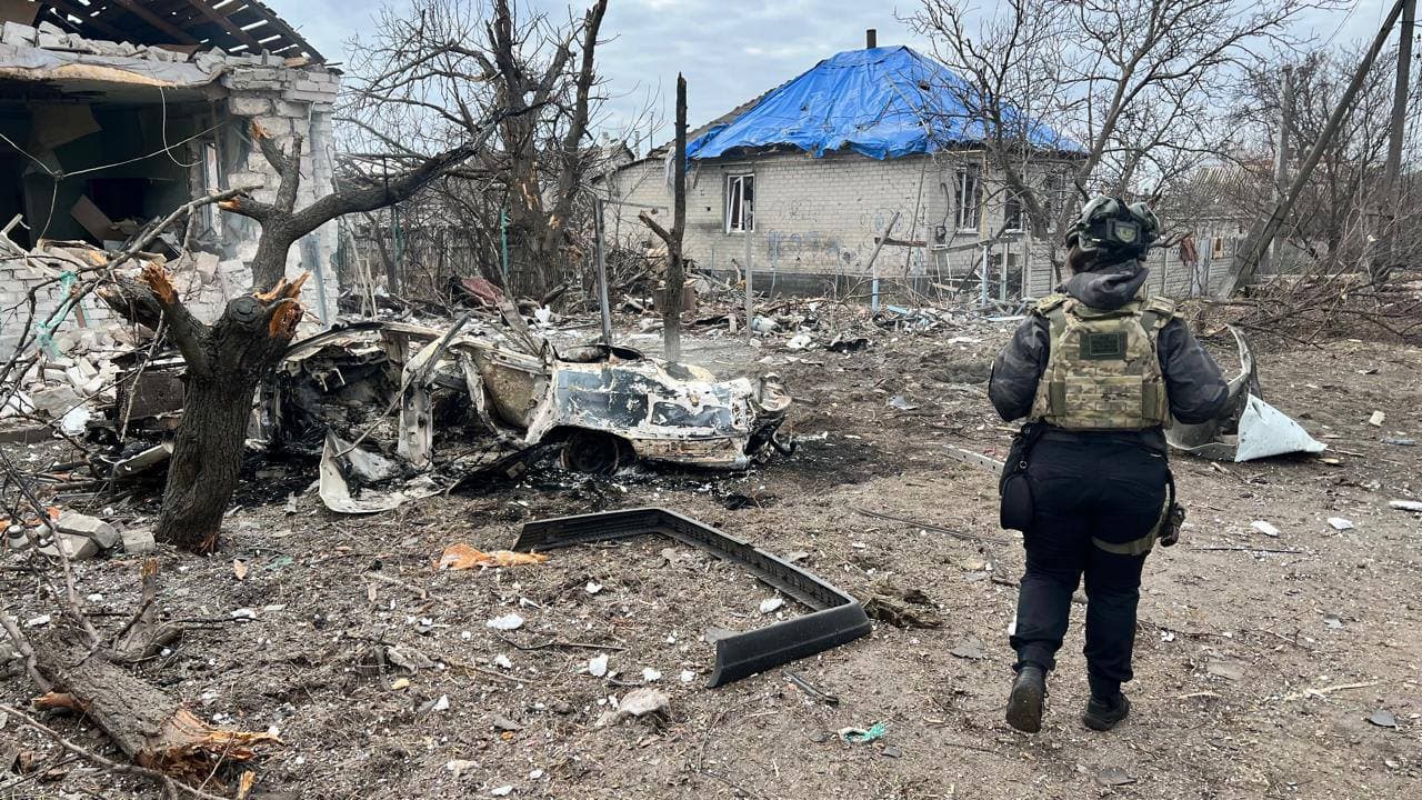 обстріл донеччини
