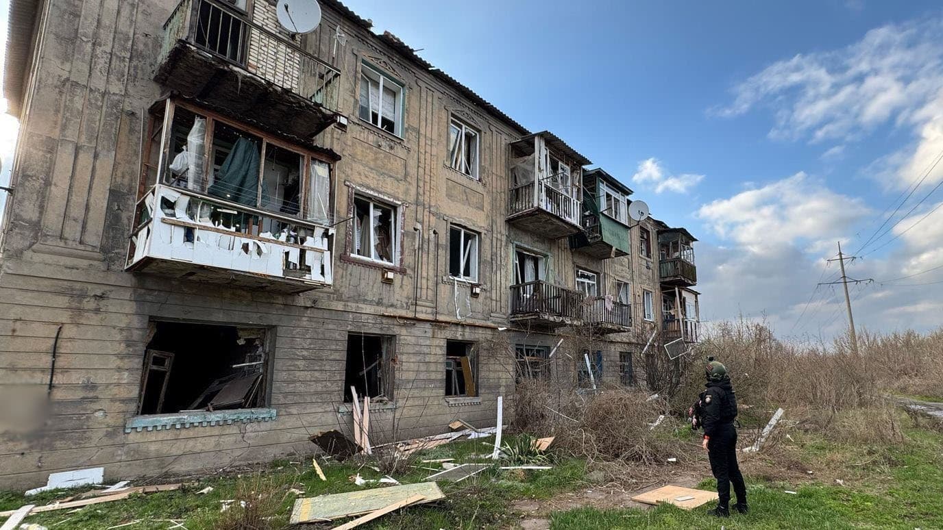 обстріл донеччини