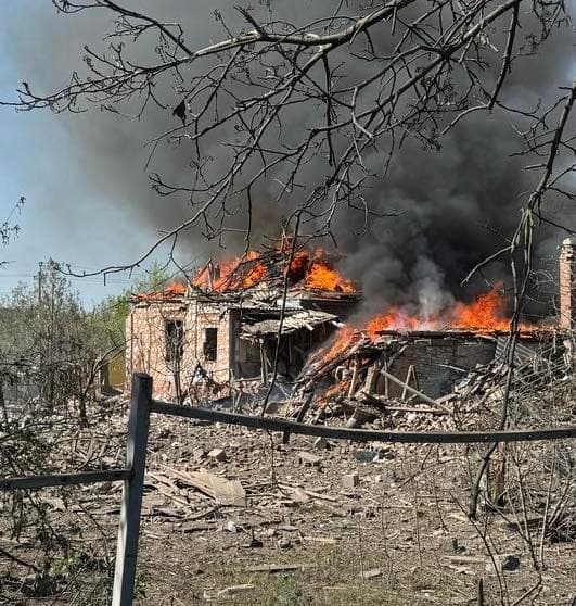 обстріл слов'яська