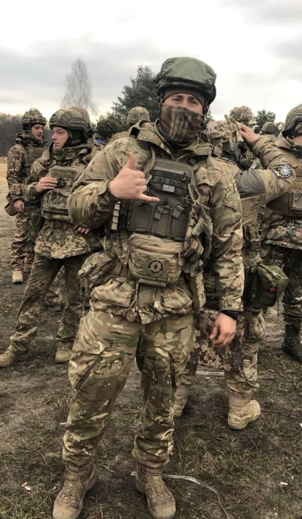Євгеній “Берлін” Гудименко на службі
