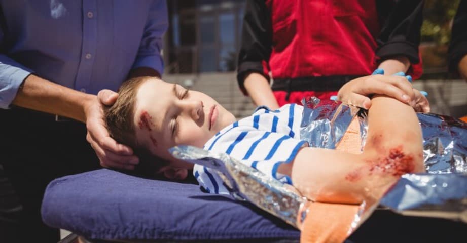 поранена дитина