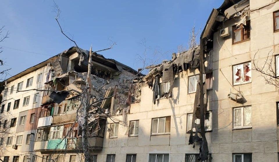 Лисичанськ, Луганська область. Фото: ДСНС України