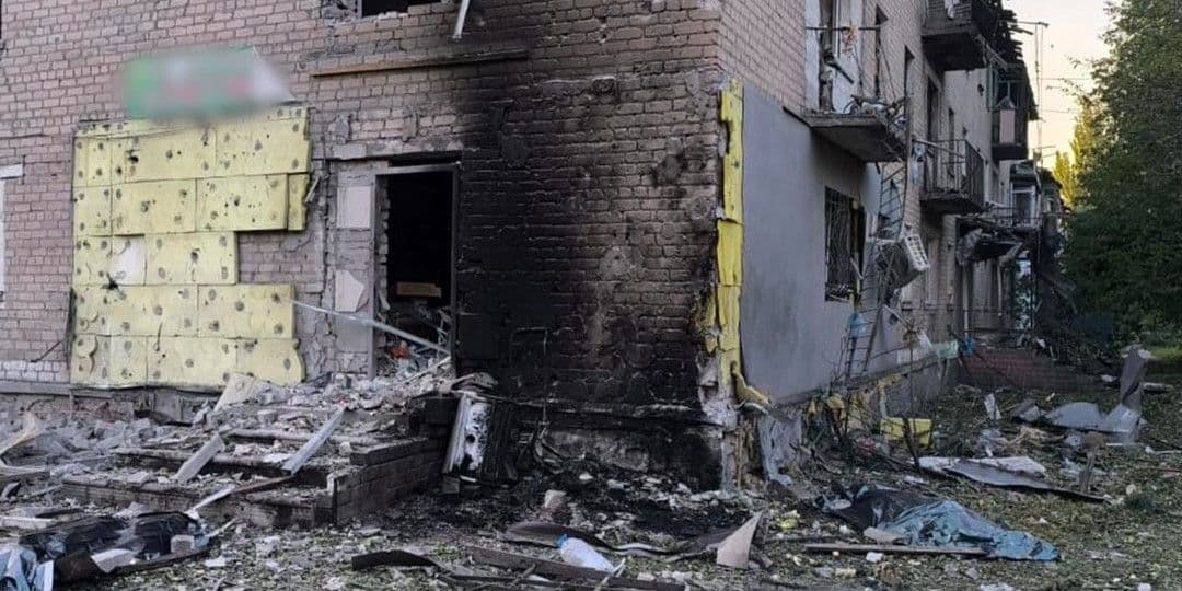 Наслідки обстрілів Донеччини 8 липня. Фото: Поліція Донеччини