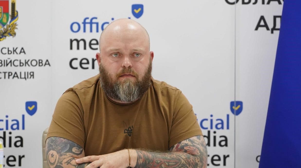 Начальник Луганской ОВА Алексей Харченко. Источник фото: Луганская ОВА