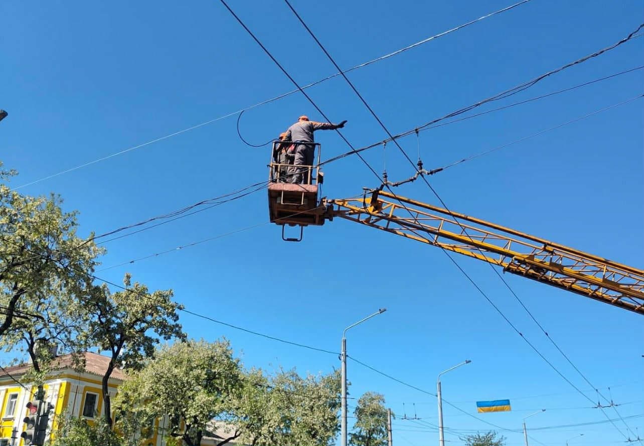 фото: Краматорскої ГВА. Освітлення у Краматорську