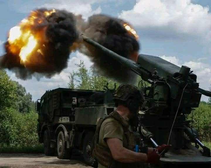 фото: зі сторінки Генштаба ЗСУ у Фейсбук. Війська ЗСУ з артилерією