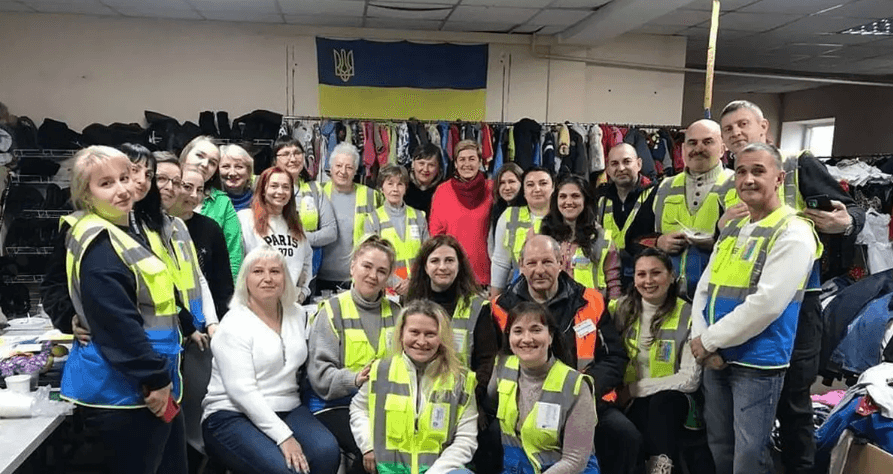 <em>Волонтерський центр / Фото: з особистого архіву героїні</em>