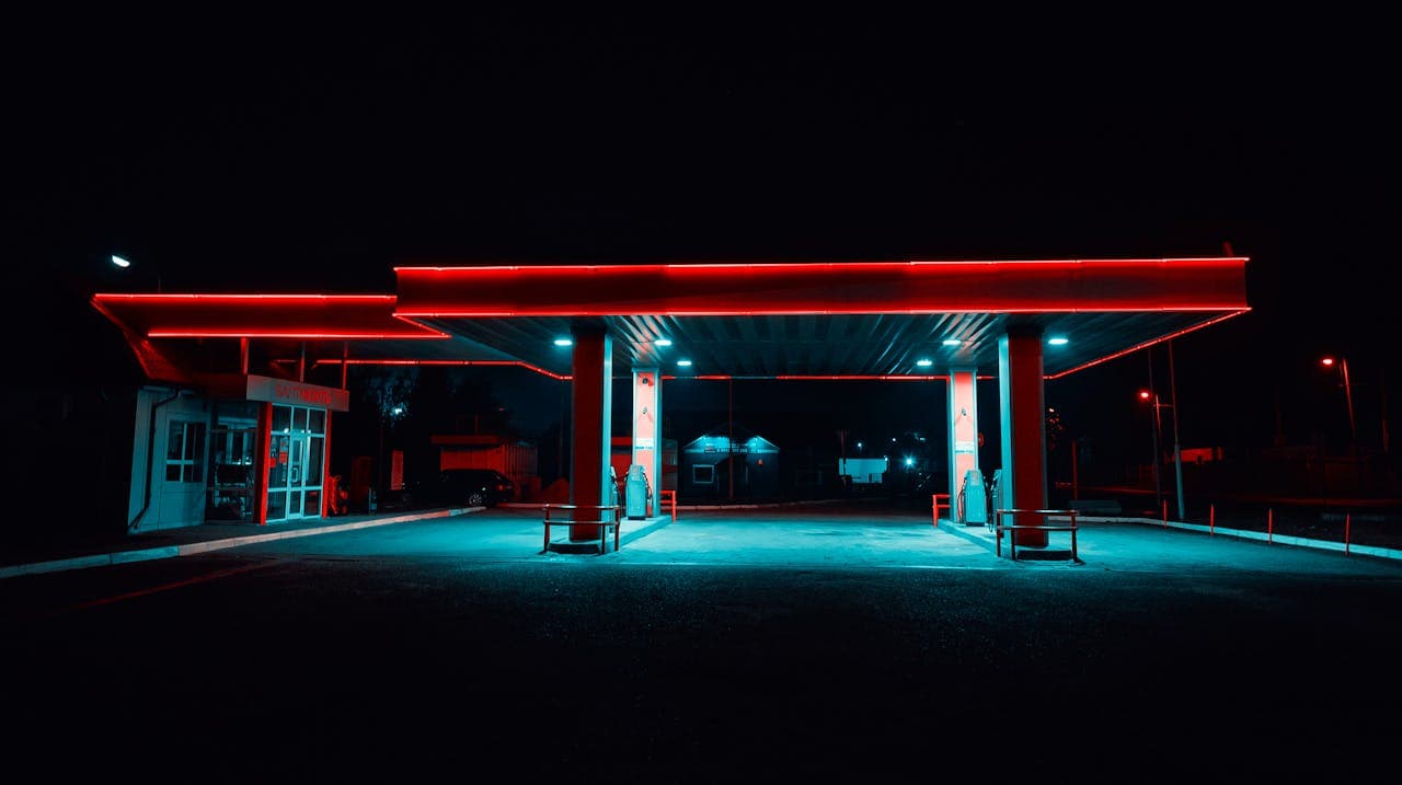 <em>Пустая заправка. Фото: Pexels</em>