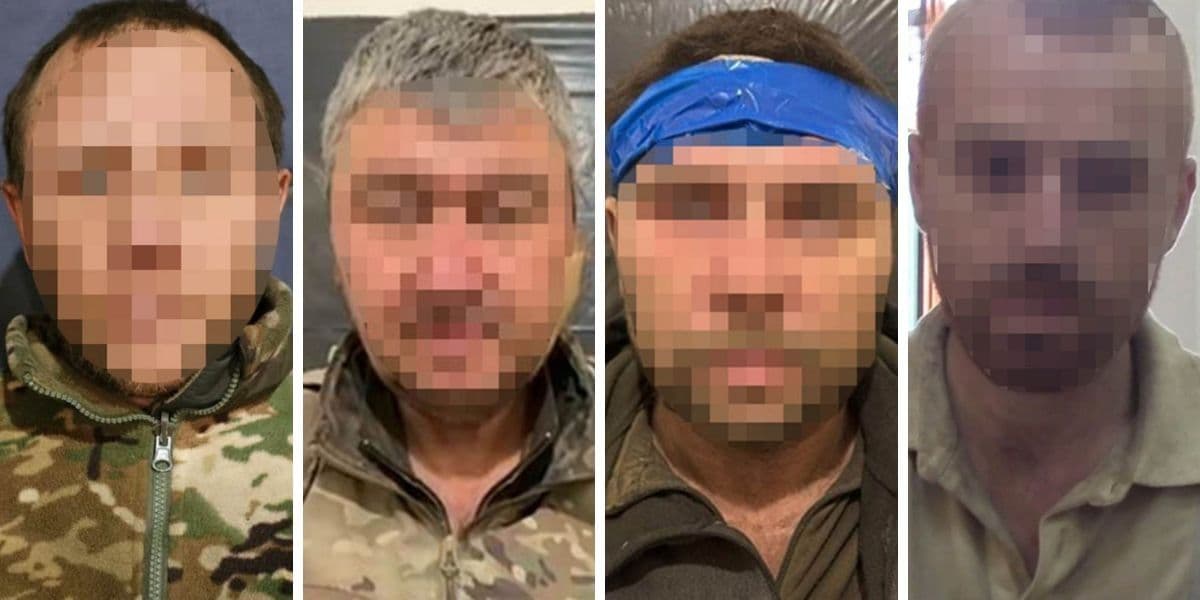 К 15 годам за решеткой приговорили 4 мужчин, которые на Донетчине и Луганщине воевали на стороне россии